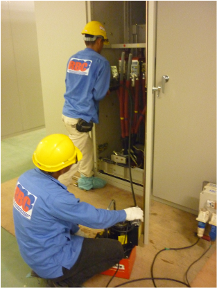 mv cable termination