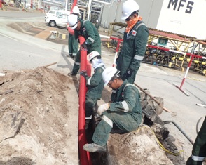 Cable Corrugated Pipe Installation