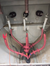 power cable laying